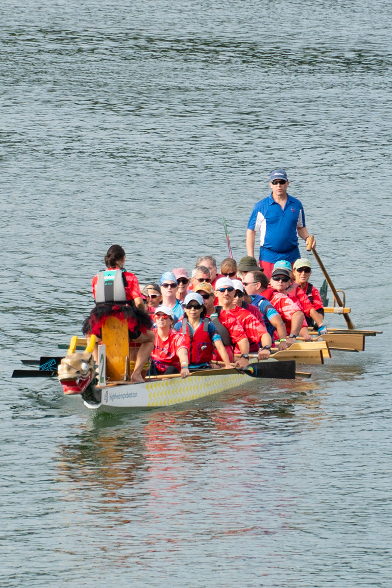 red-team Lake James Dragon Boat Red Team